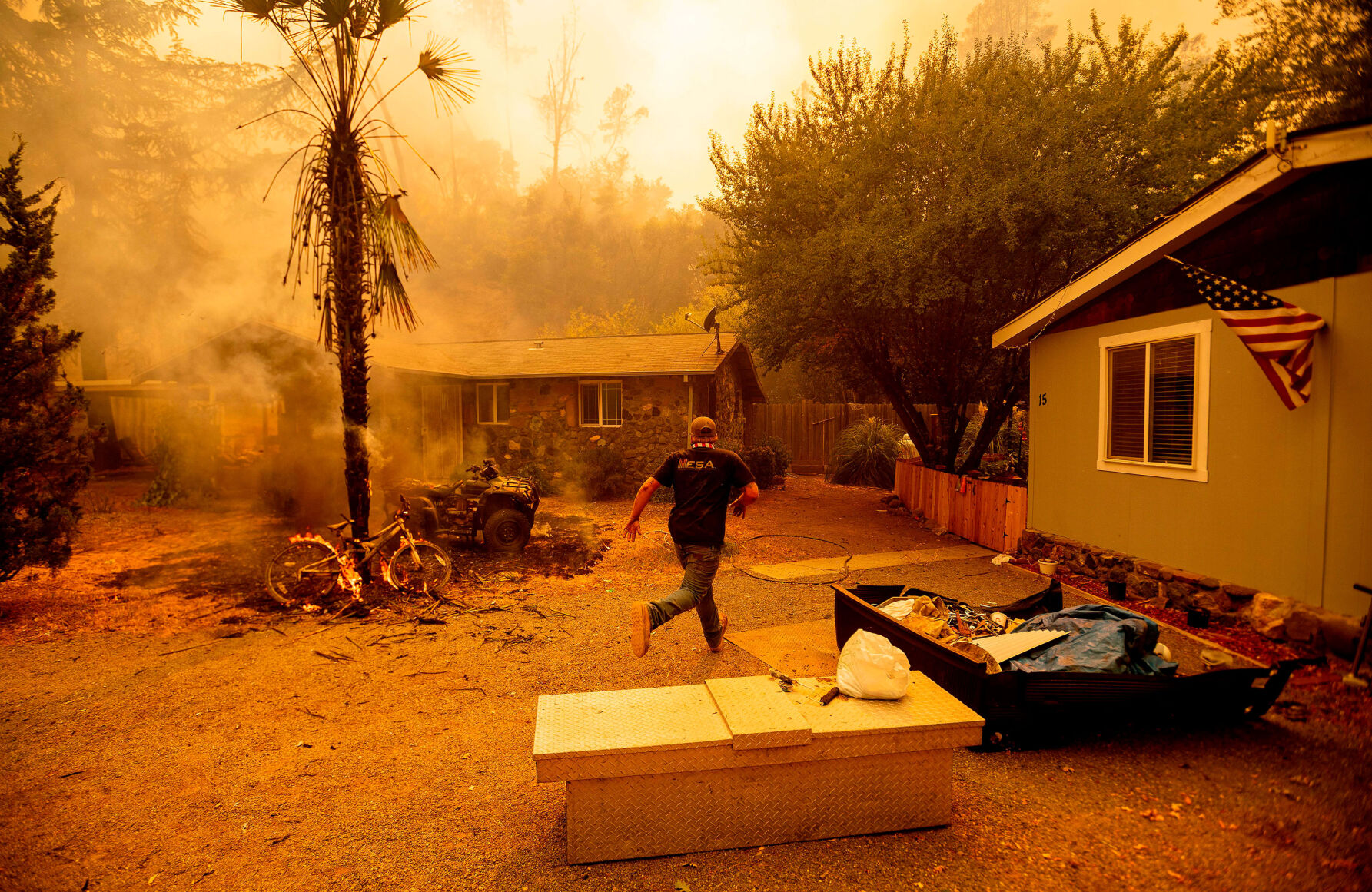 Napa wildfire